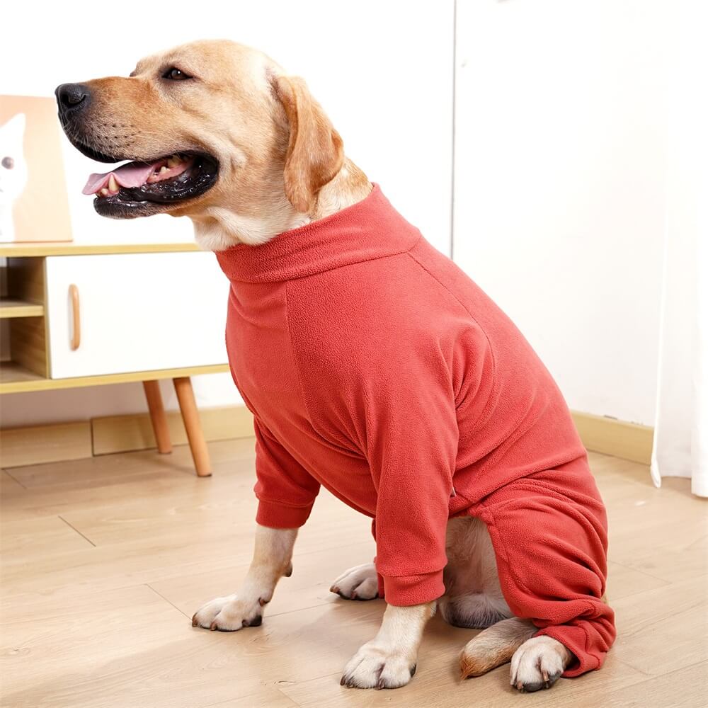 Cozy Fleece Dog Pajamas - Perfect Sleepwear for Large Dogs - Holidayae