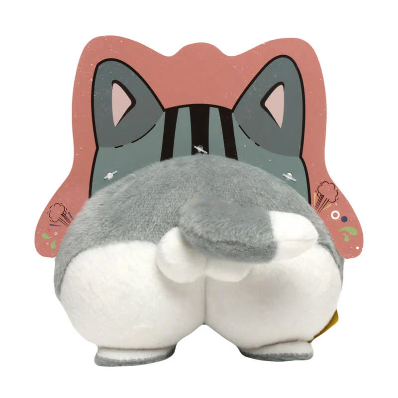 Funny Plush Squeaky Dog Toy - Butt - Holidayae