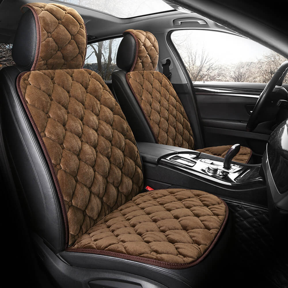 Luxury Plush Warm Thicken Car Seat Cushion - Holidayae