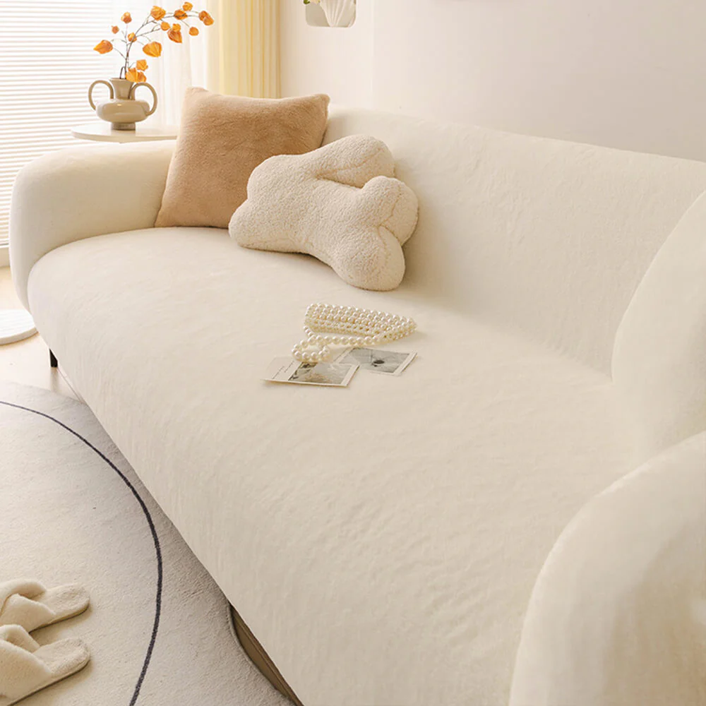 Ultra Soft Skin Friendly Plush Full Coverage Sofa Protector Couch Cover - Holidayae