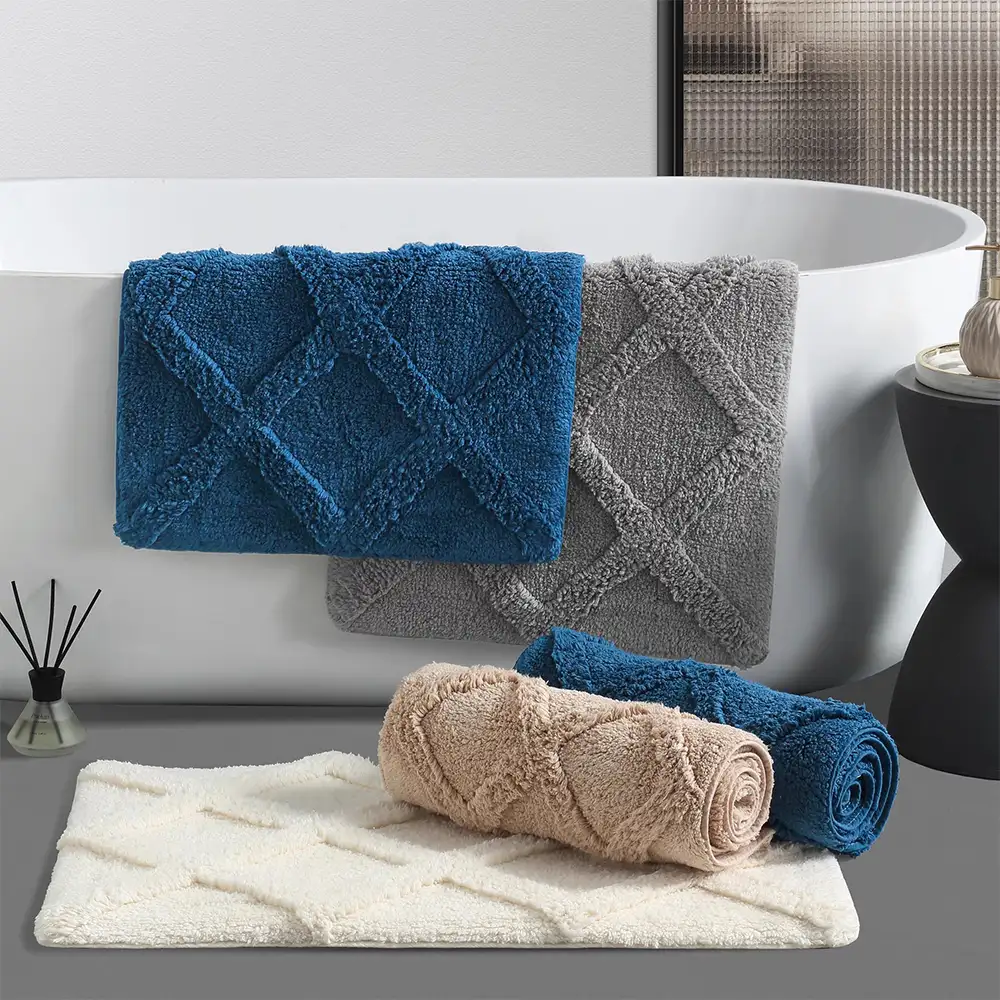 Diamond Plush Thick Absorbent Washable Non-Slip Carpet - Holidayae