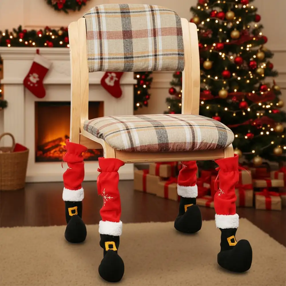 Christmas Decoration Chair Leg Covers - Holidayae