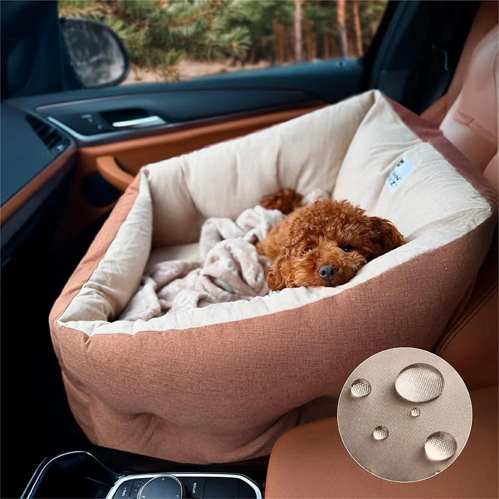 Travel Protection Booster Waterproof Elevated & Thickened Dog Car Seat Bed - Holidayae