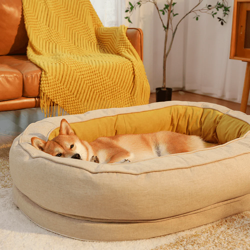 Donut Orthopedic Dog Bed - Holidayae