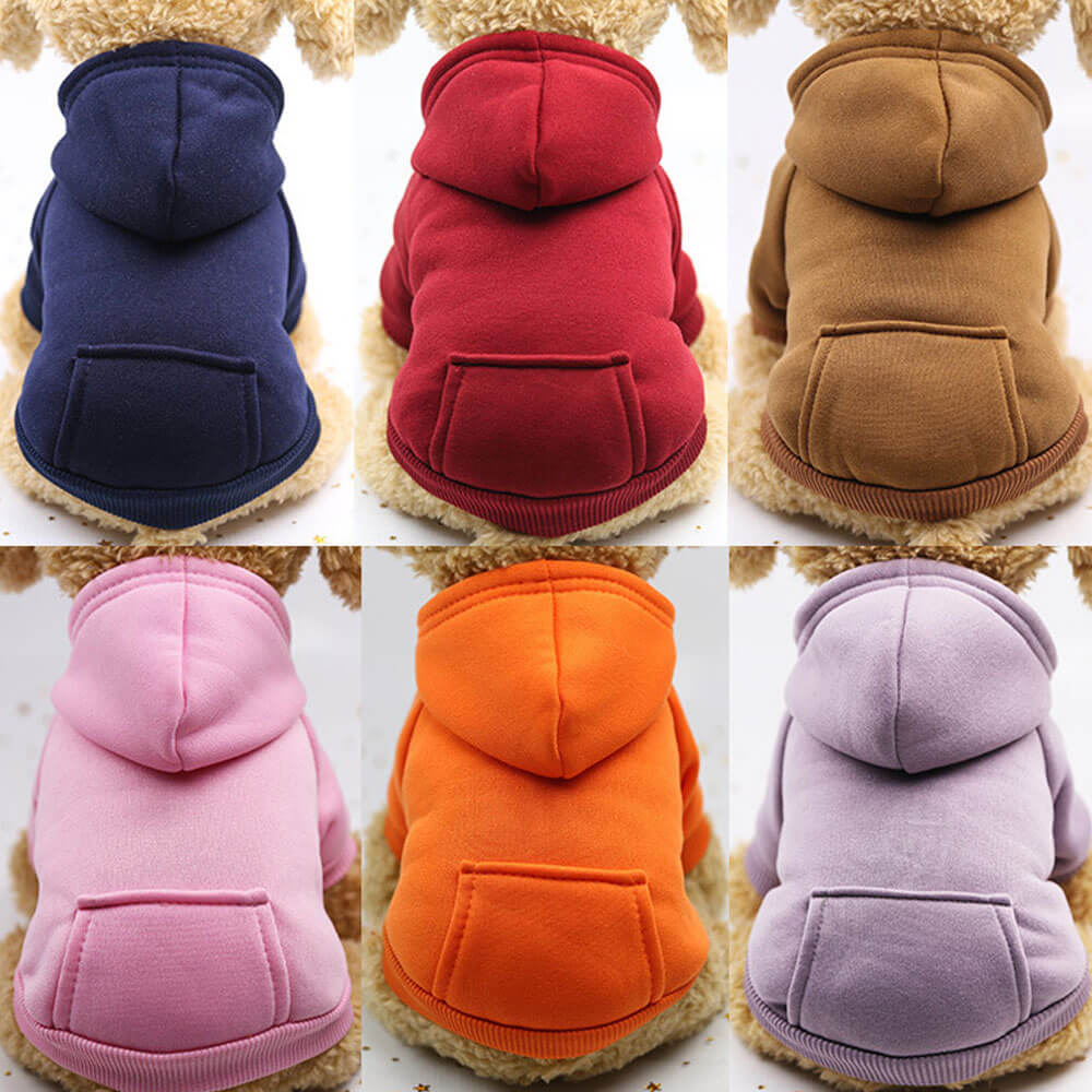 Colorful Cozy Dog Hoodies - Perfect for All-Weather Comfort - Holidayae