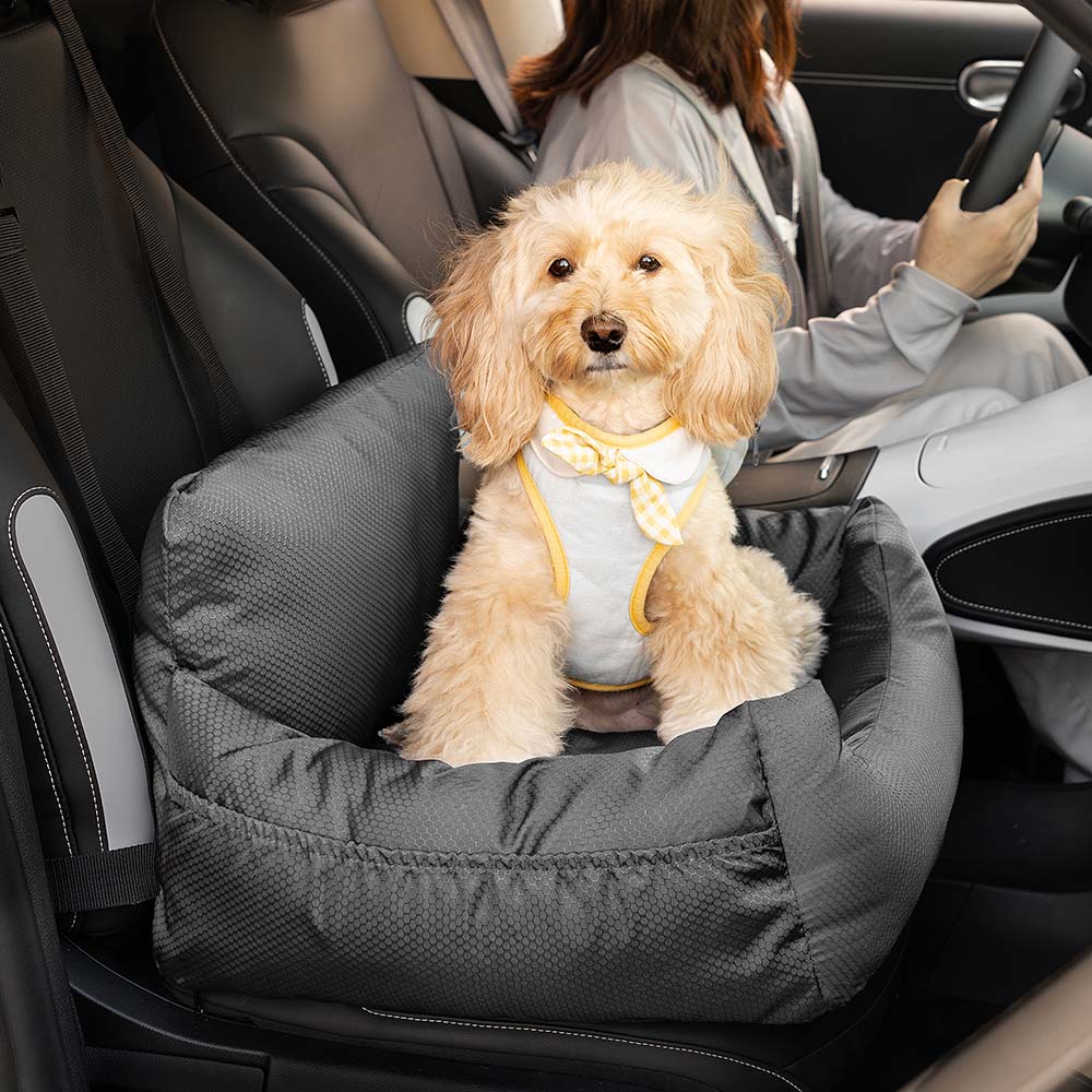 Waterproof Travel Bolster Dog Car Seat Bed - Holidayae