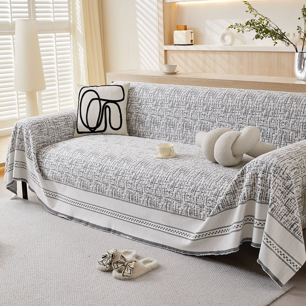 Four Seasons Universal Ice Silk Cool Feeling Couch Cover - Holidayae