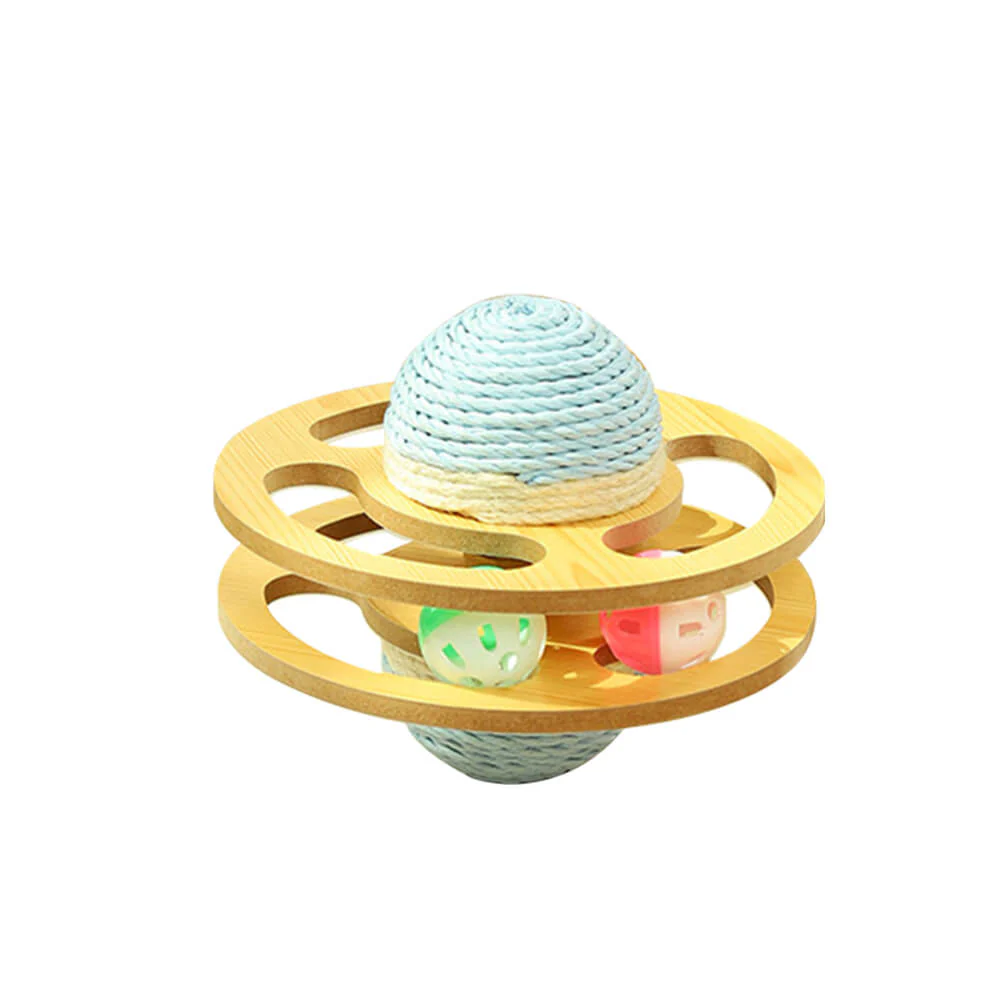 Sisal Scratching Ball Interactive Cat Toy - Holidayae