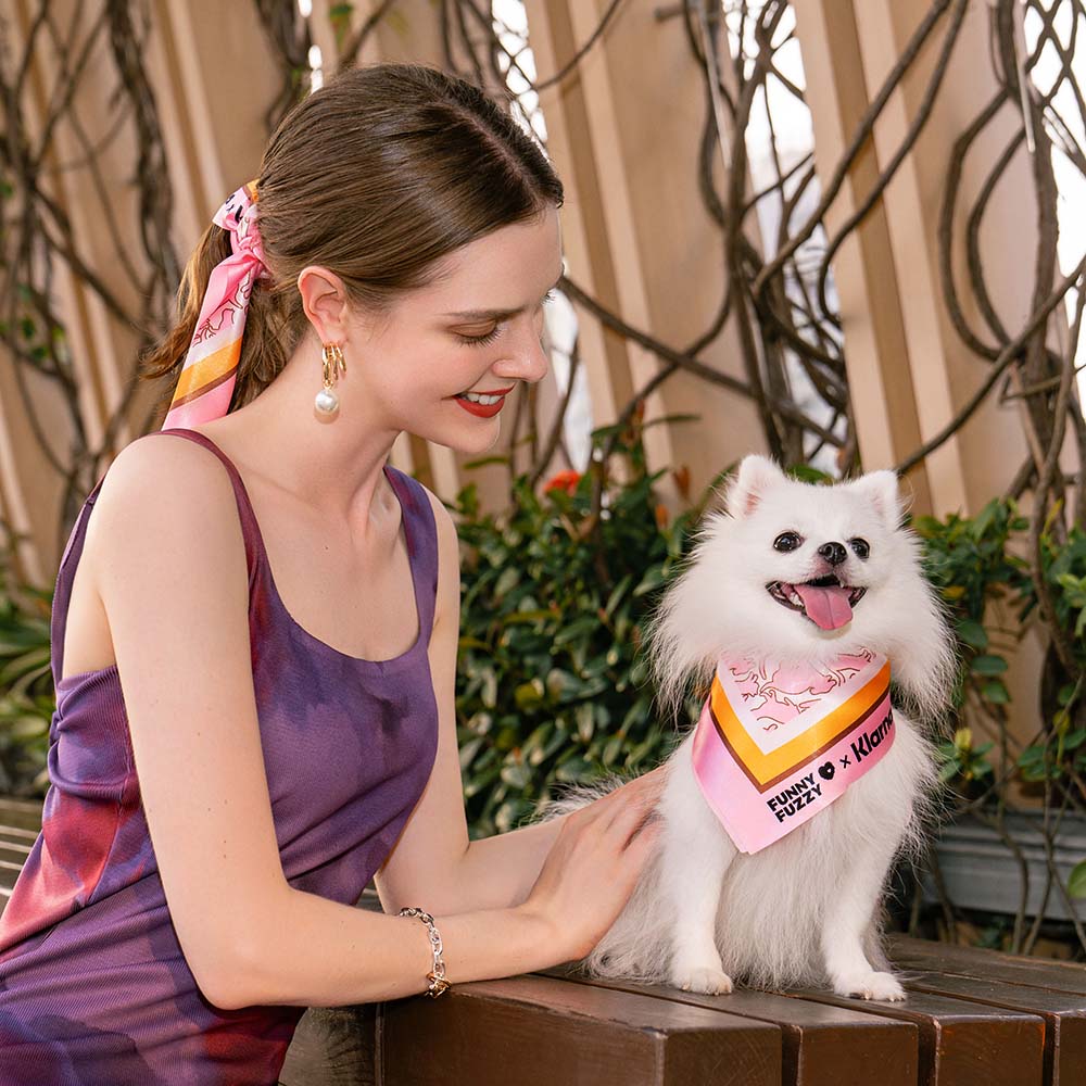 FUNNYFUZZY X Klarna Pet & Human Scarf - Holidayae