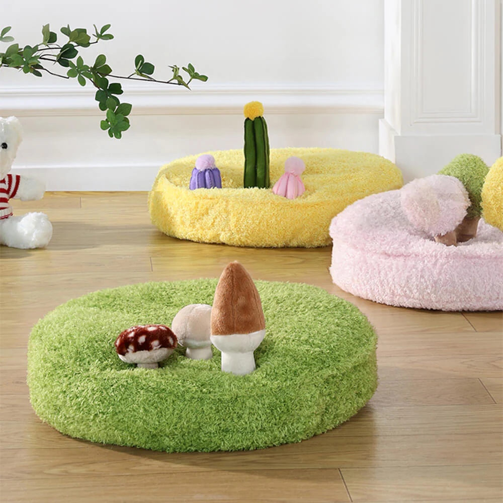 Jungle Explorer 2 in 1 Funny Plush Pet Bed - Nature Park - Holidayae