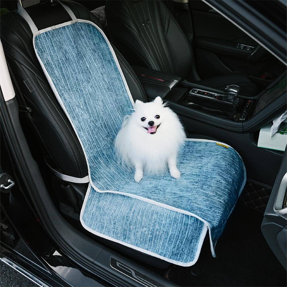 Waterproof Striped Chenille Pet Car Seat Protector Cover-Road Safer - Holidayae