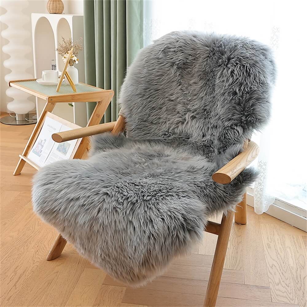 Luxurious Faux Fur Pet-Friendly Chair & Sofa Cover - Ultimate Comfort for You and Your Pets - Holidayae