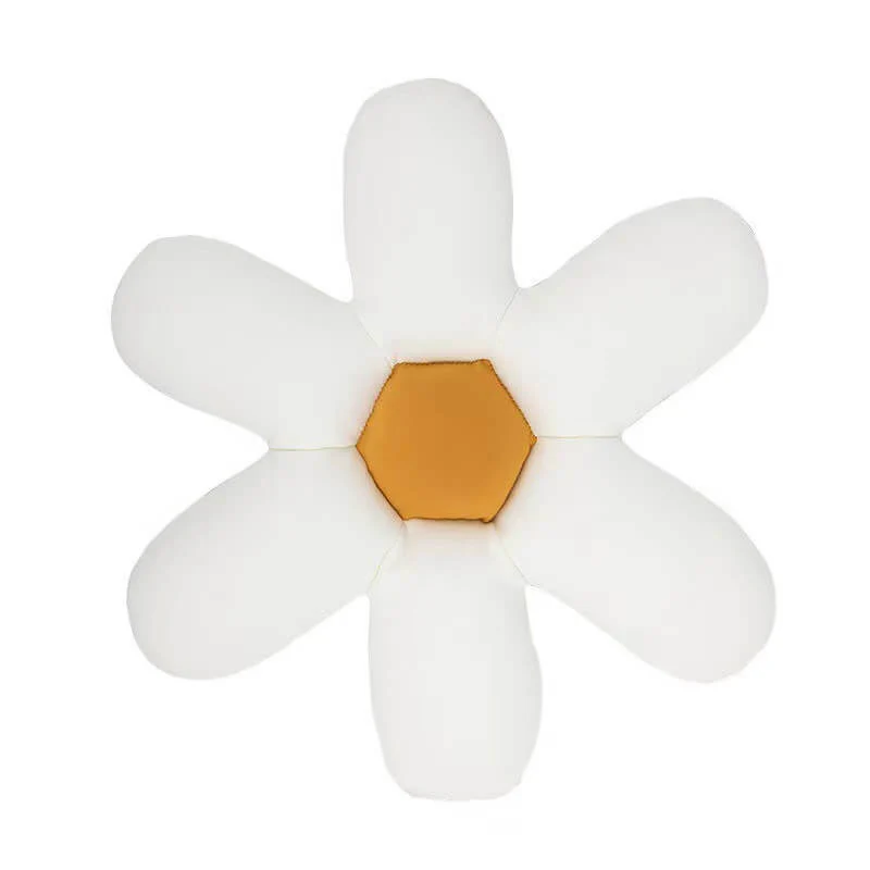 Sofa Pillow Embroidered Daisy Pillow - Holidayae