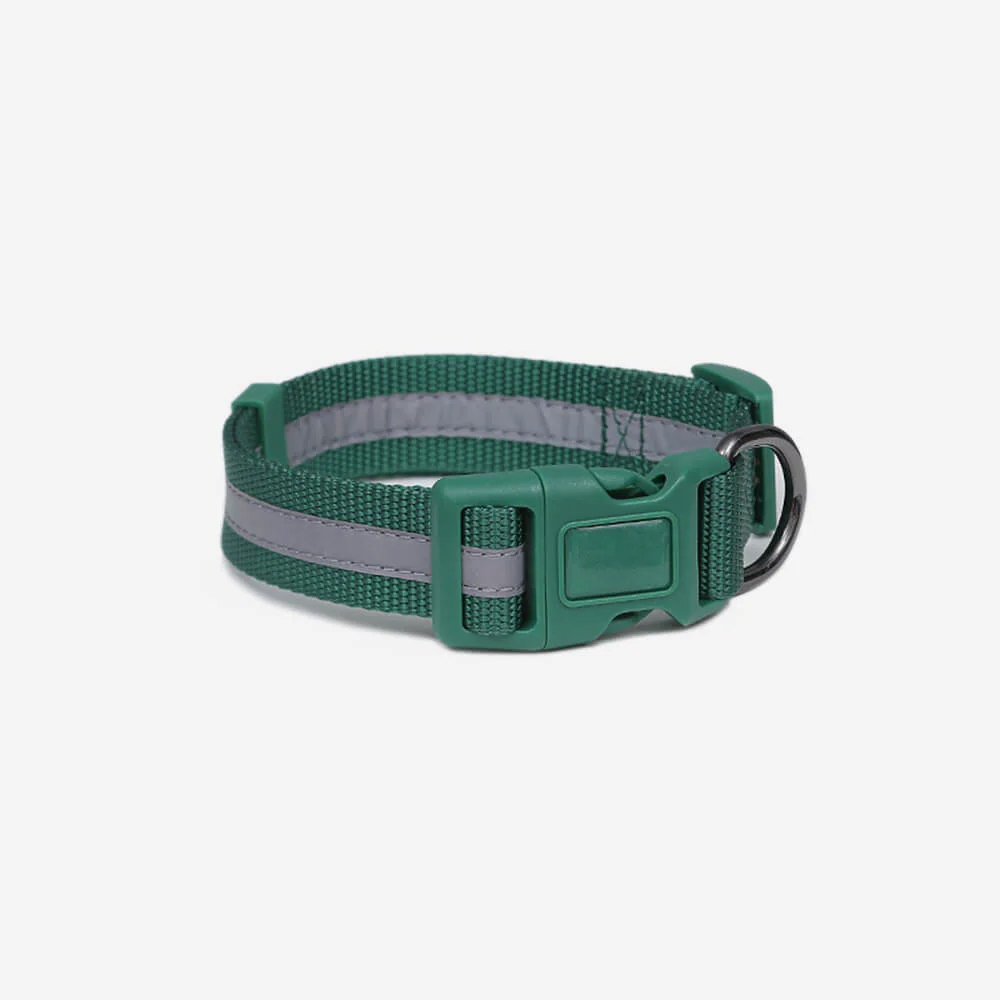 Nylon Adjustable Reflective No-Pull Dog Harness Collar and Leash - Holidayae