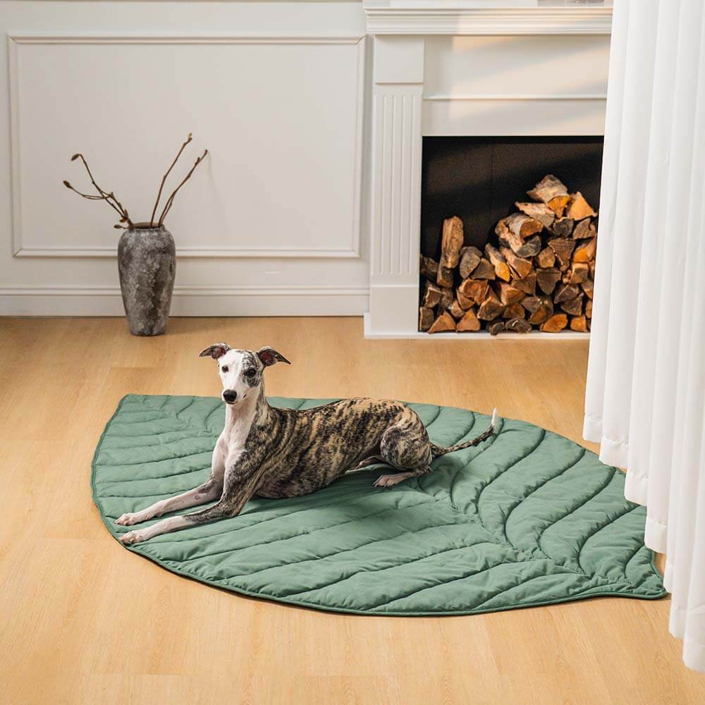 Super Large Leaf Shape Human Mat Dog Blanket - Holidayae