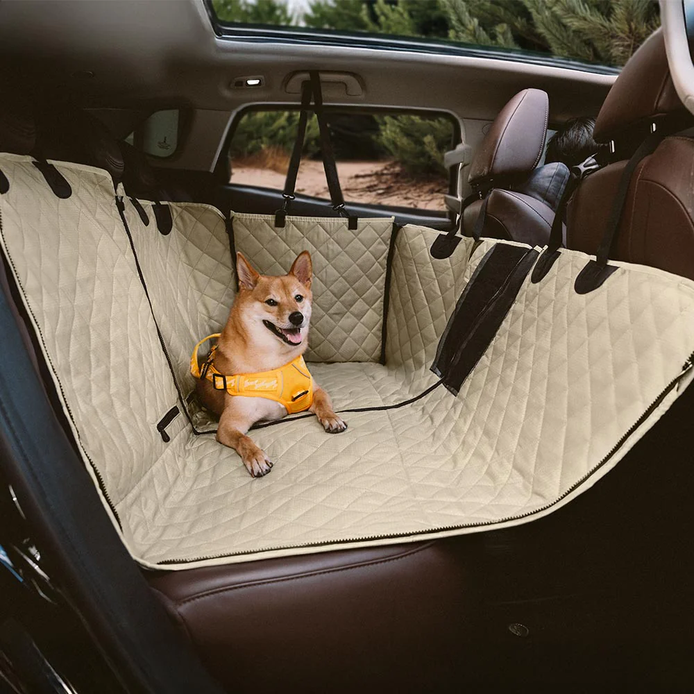 Waterproof Multi-Use Car Dog Seat Cover  C Convertible Back Seat Protector for Pets - Holidayae