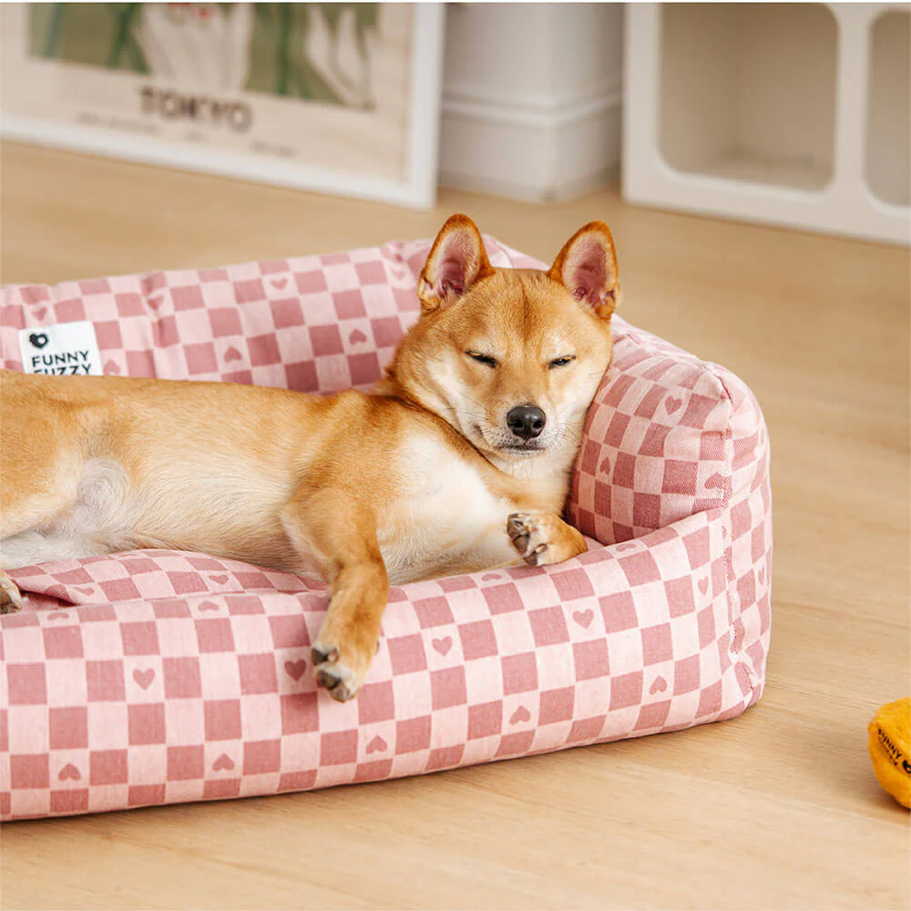 Heartbeat Series Deep Sleeping Dog Sofa Bed - Holidayae
