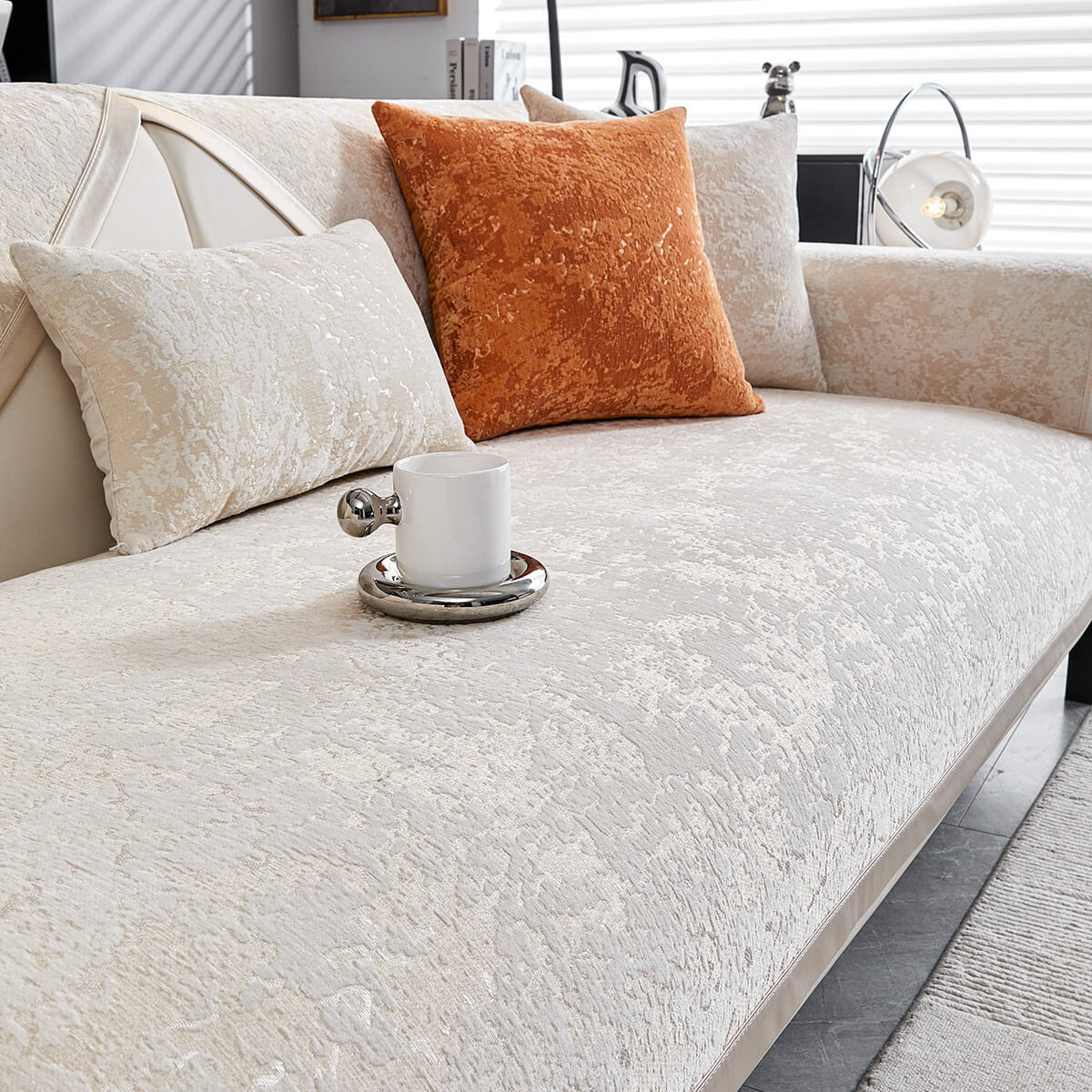 Chenille Wear-Resistant Anti-Scratch Sofa Anti-Slip Protection Couch Cover - Holidayae