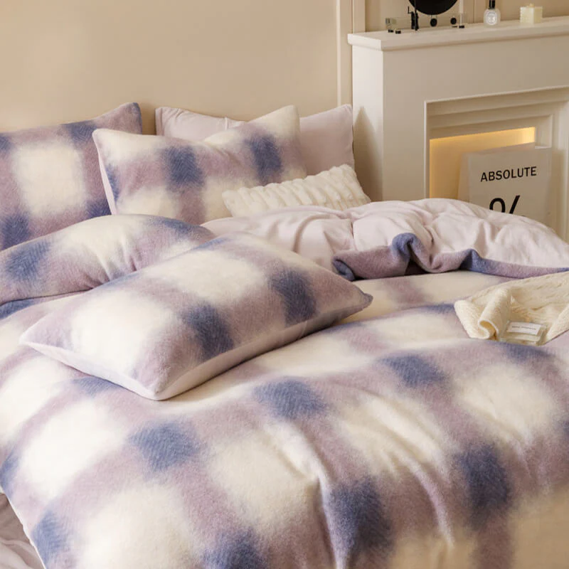 Luxurious Ultra-Soft Faux Cashmere Elegant Comfort Bed Sheet Set - Holidayae