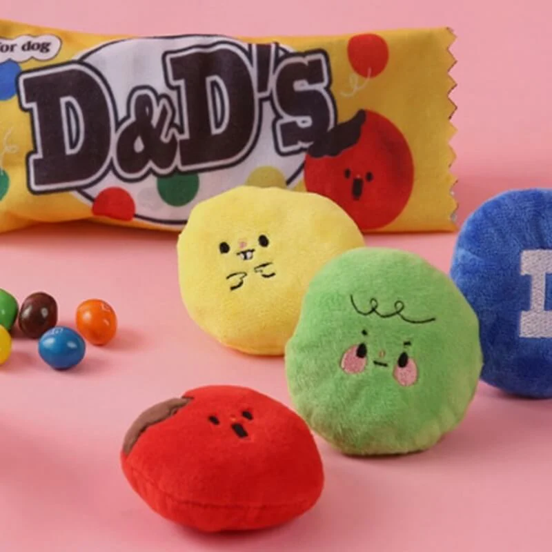Plush Candy Toys Tibetan Food Toys Dog Toys - Holidayae