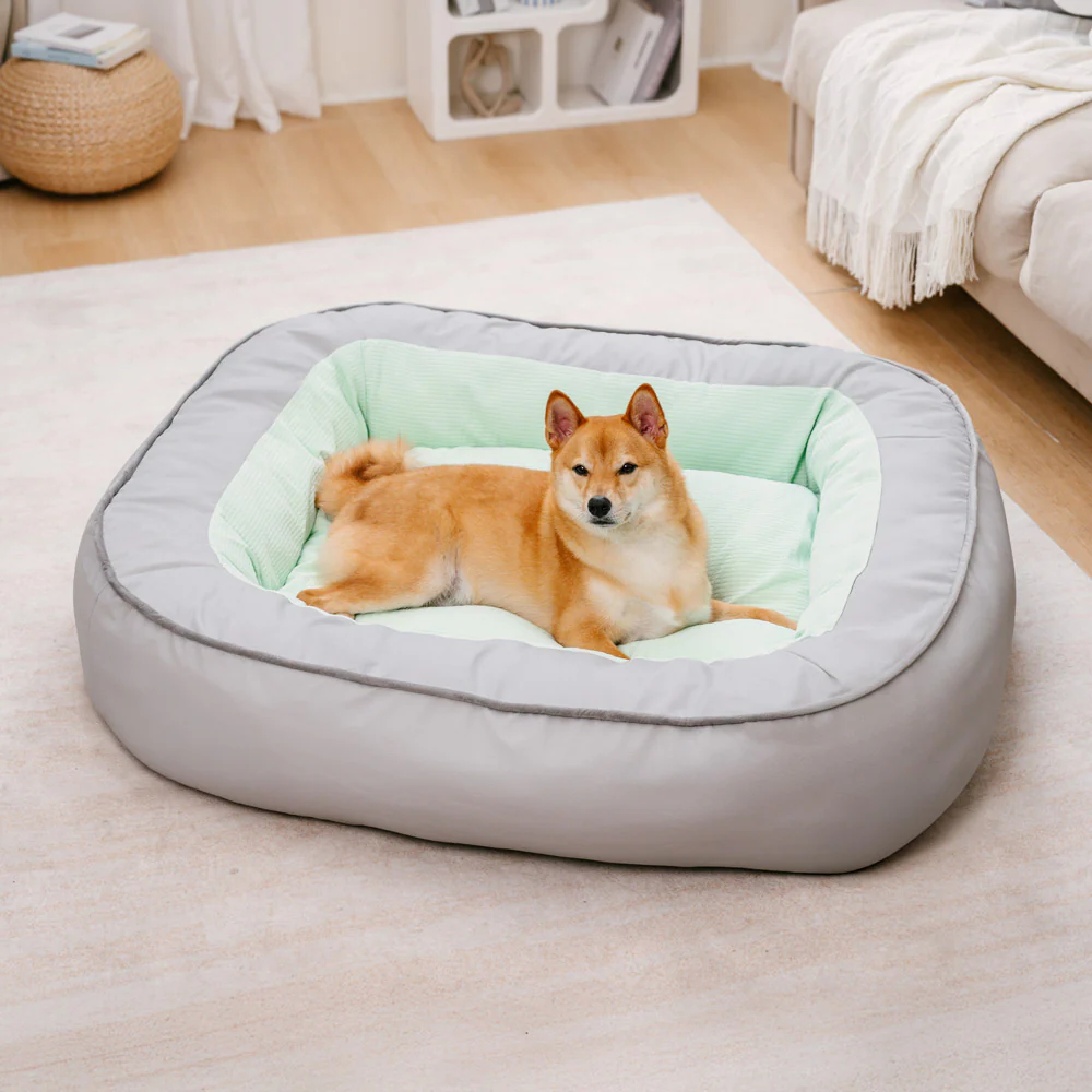 Waterproof Non-stick PU Leather Scratch-resistant Full Support Dog Bed - Holidayae