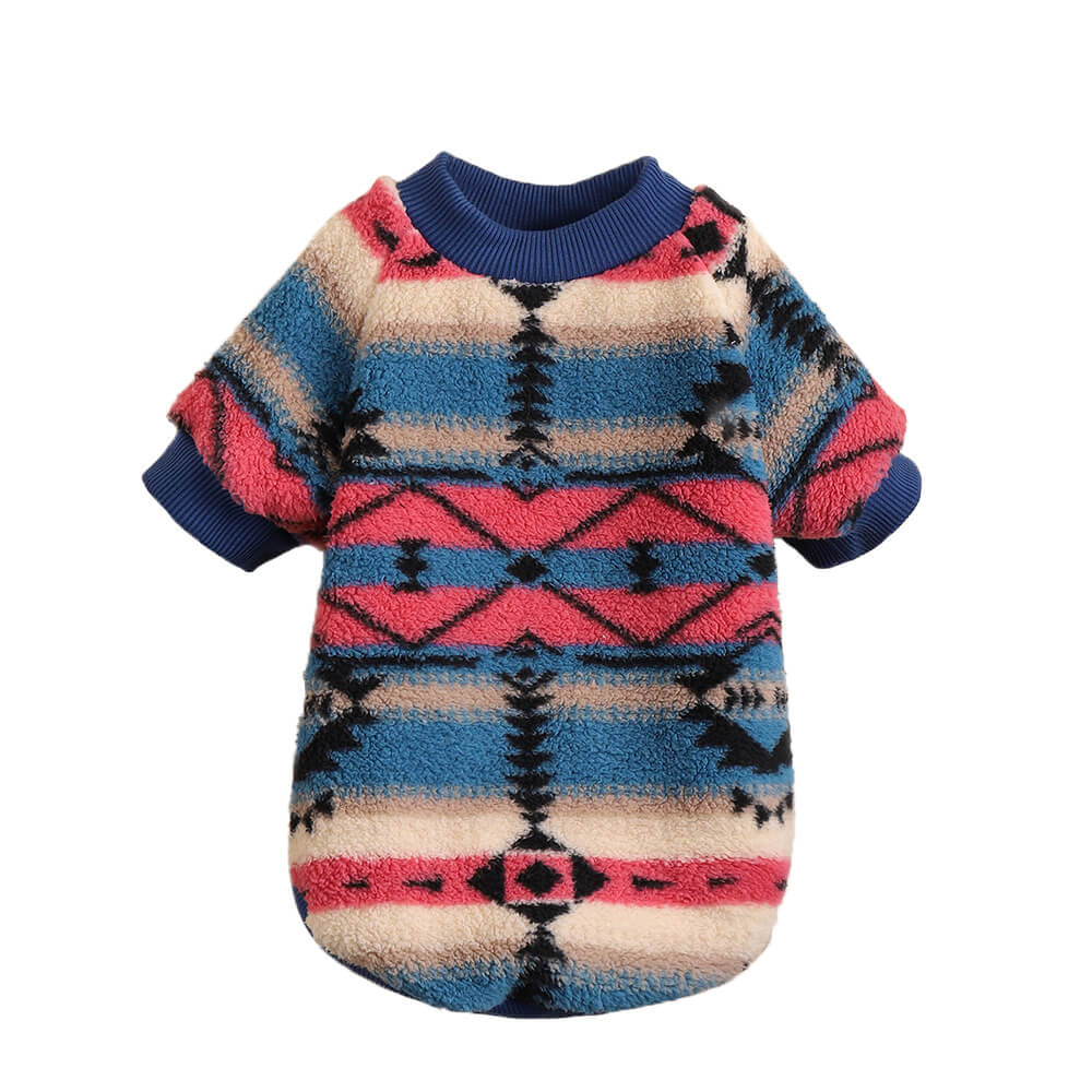 Colorful Striped Dog Sweater - Cozy & Fashionable Winter Wear - Holidayae