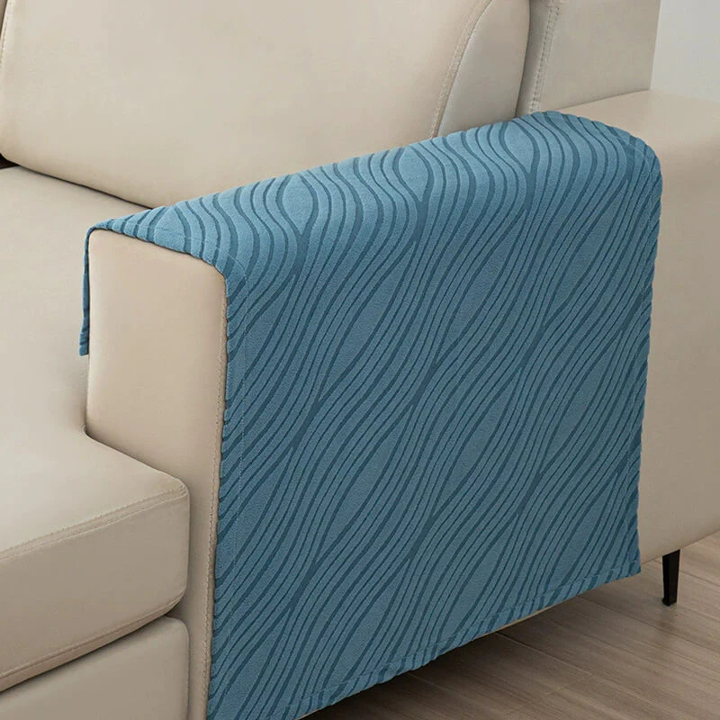 Soft Furry Non-Slip Sofa Protector Armrest Cover Set - Holidayae
