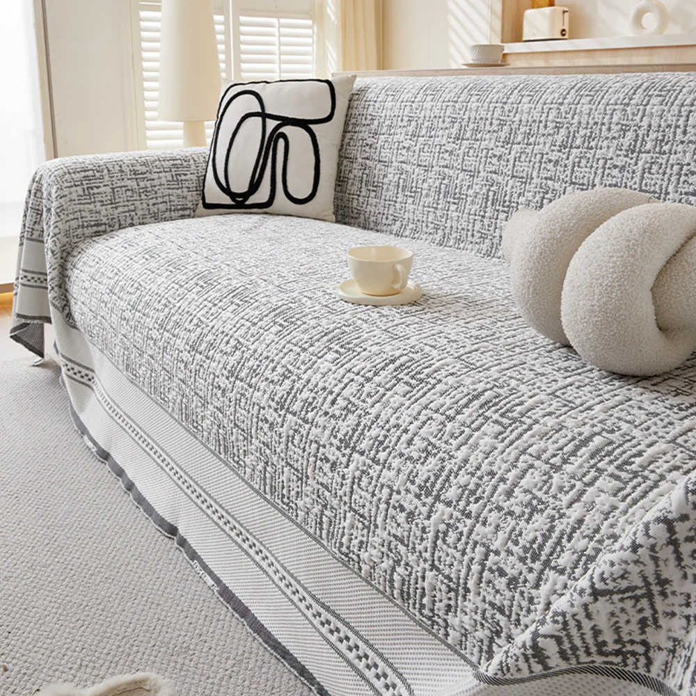 Four Seasons Universal Ice Silk Cool Feeling Couch Cover - Holidayae