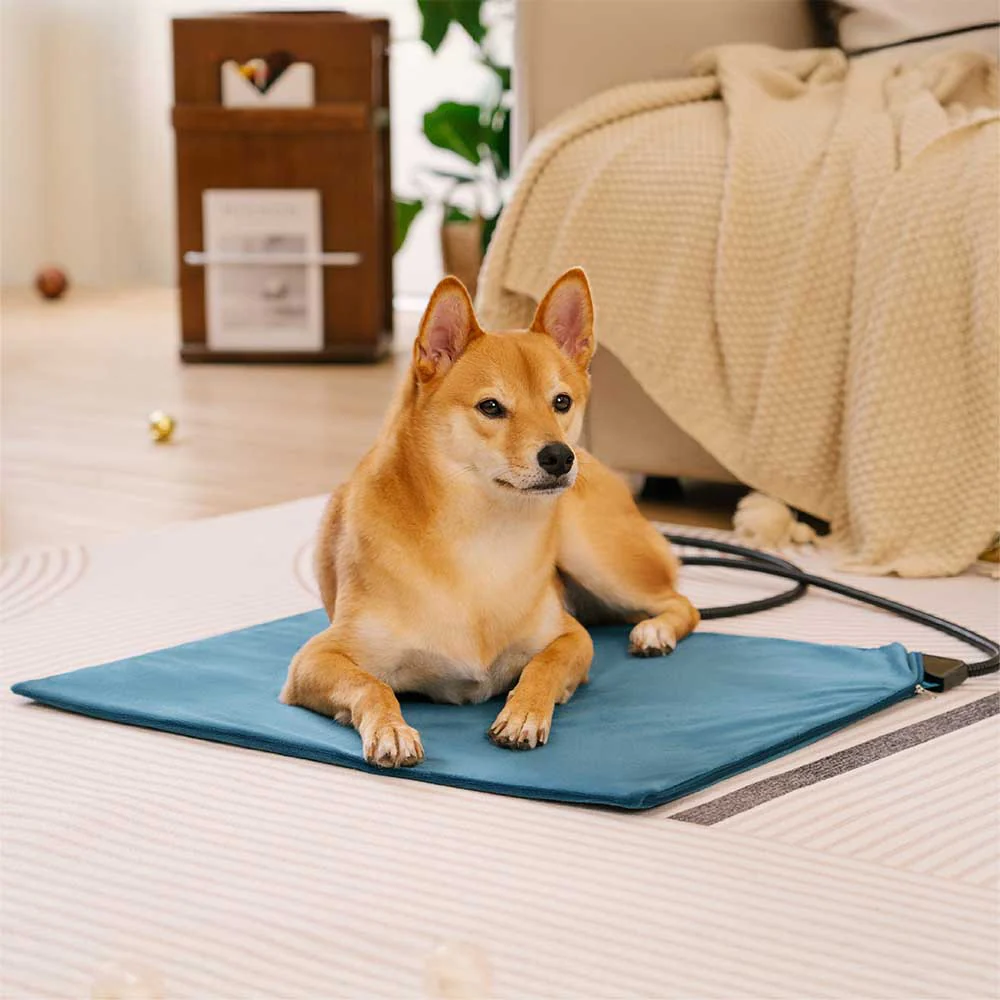 Electrical Pet Heated Pad - Waterproof  Chewproof For Safe Warmth - Holidayae