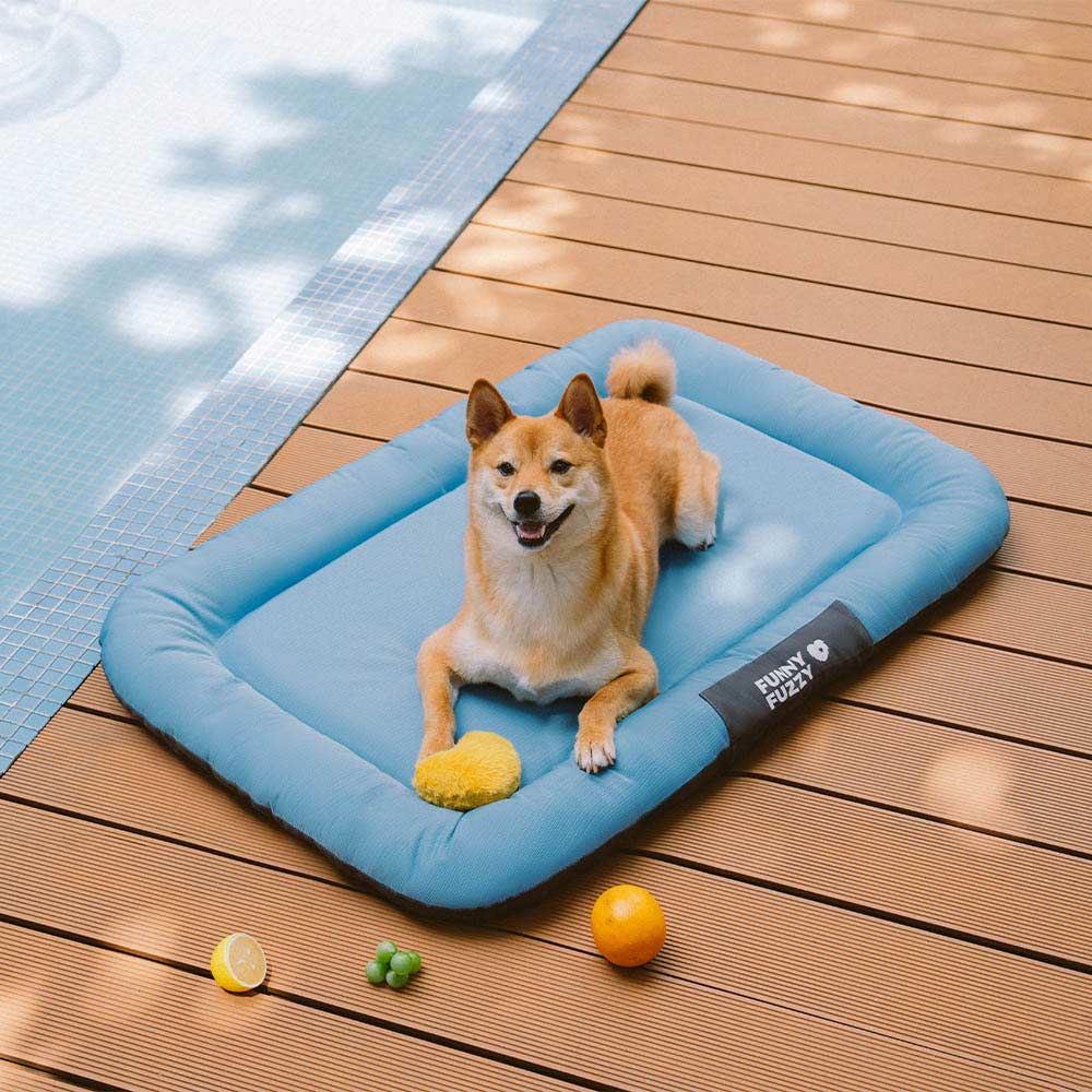 Outdoor Waterproof    Chew-proof Memory Foam Orthopedic Dog Mat - Trek Lounge - Holidayae