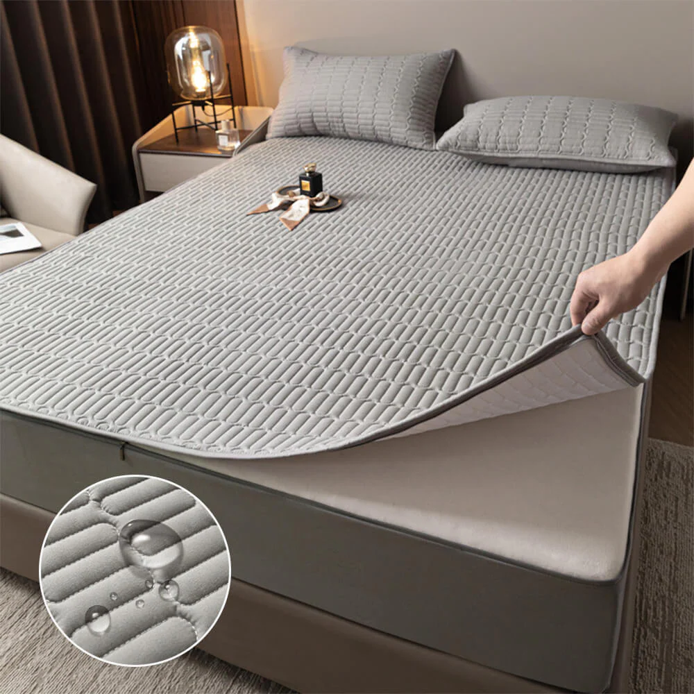 Soft & Antibacterial Full Enclosure Waterproof Zippered Mattress Protector - Holidayae