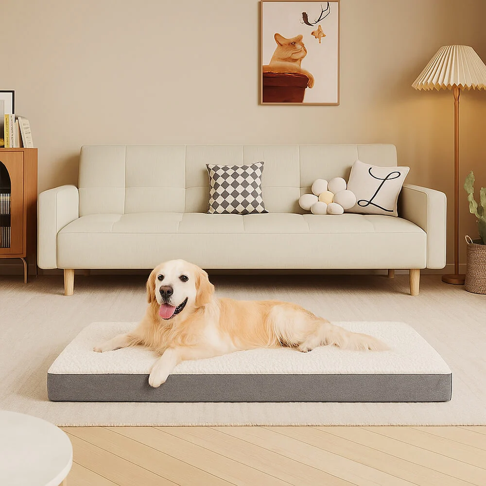 Waterproof Orthopedic Removable Memory Foam Large Dog Bed - Holidayae