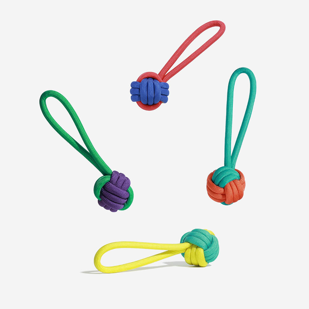 Knots Rope Tug Dog Toy - Color Clash - Holidayae
