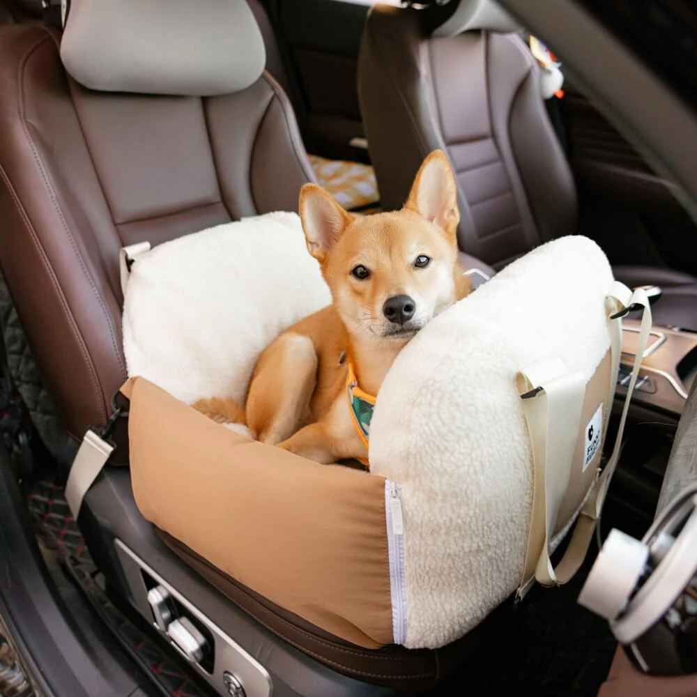 Travel Safety Pup Protector Large Dog Car Seat Bed - Holidayae