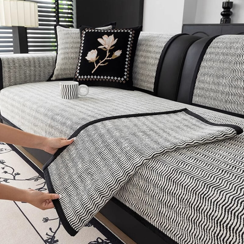 Light Luxury Chenille Breathable Fabric Scratch-Resistant Non-Slip Couch Cover - Holidayae