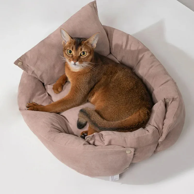 Multifunctional Pet Mat Soft Suede Cat & Dog Bed - Holidayae