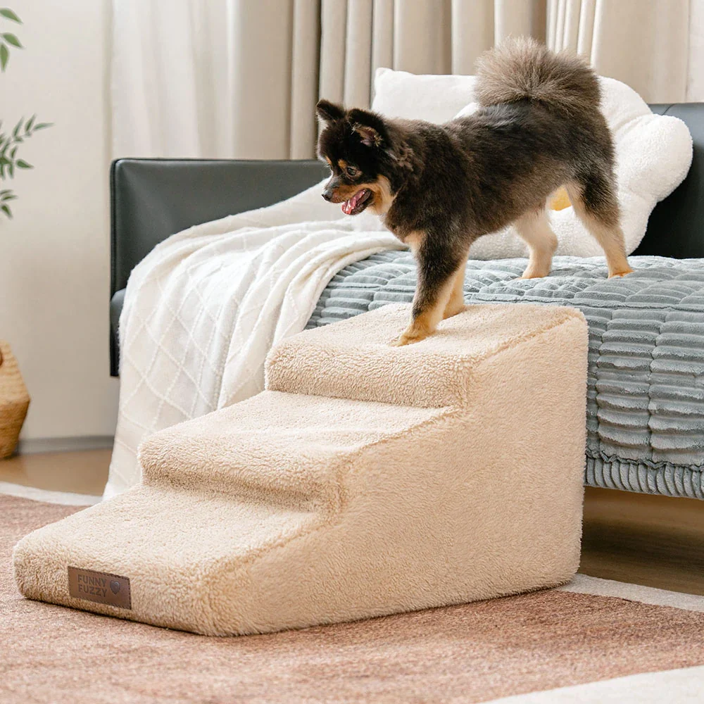 Climbing Aid for Bed and Couch Access Joint Protection Soft Dog Ramp Stairs - Holidayae