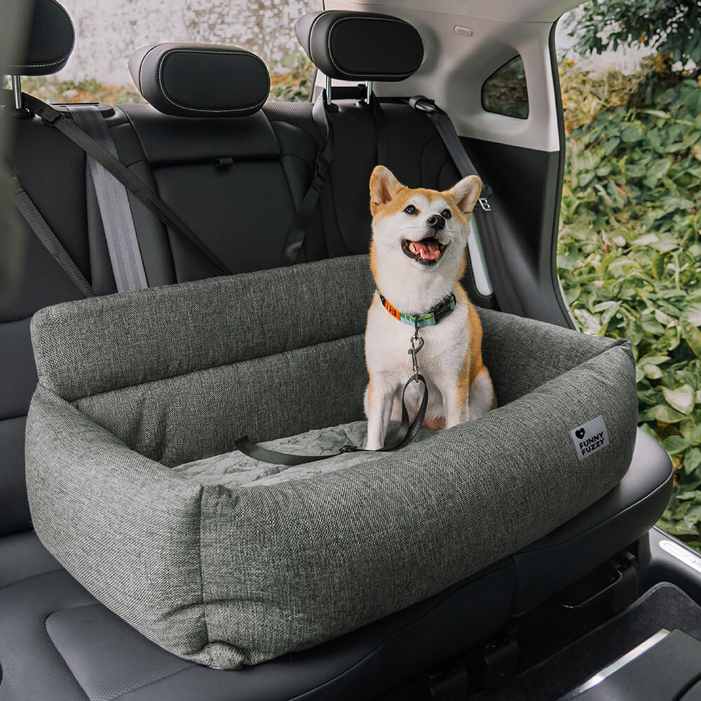 Travel Bolster Full Durable Washable Dog Car Back Seat Bed - Holidayae