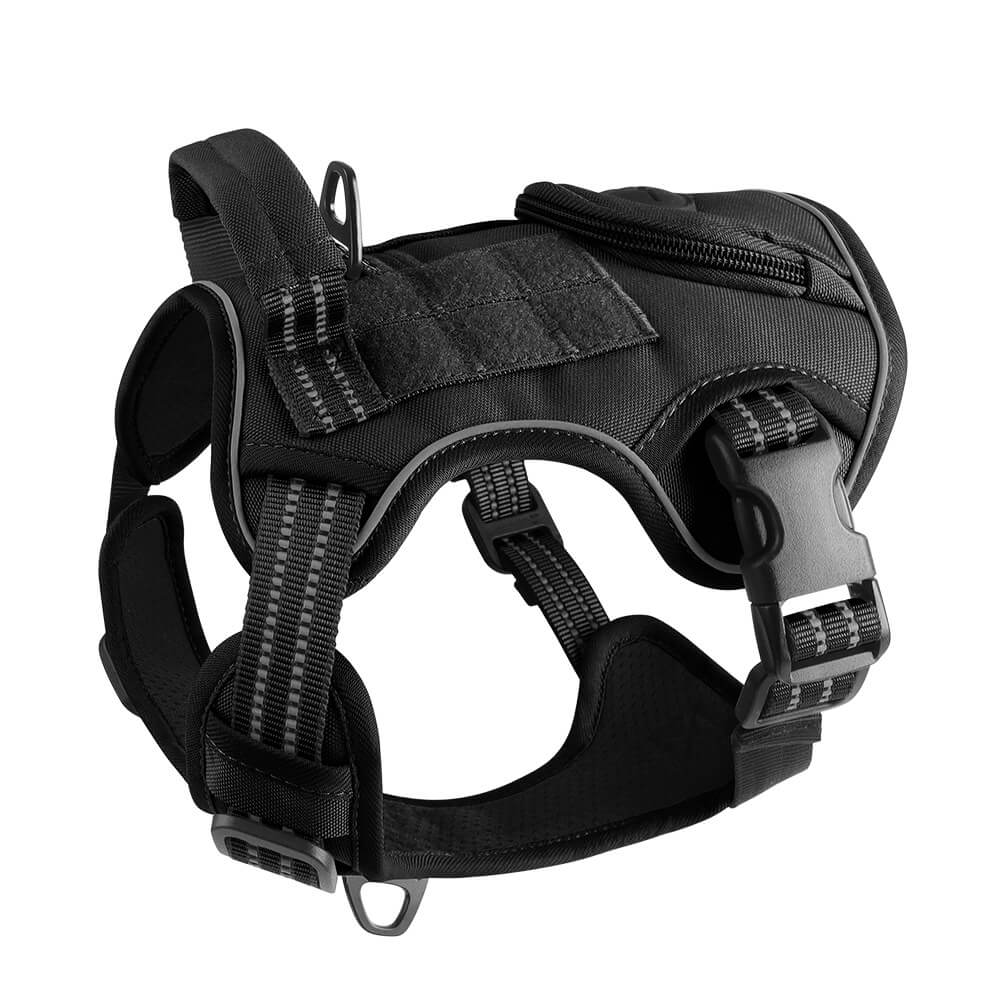 Tactical Heavy No Pull Easy On-Off Dog Harness - Holidayae