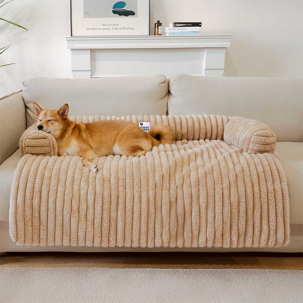 Fluffy Sofa Blanket Bolster Dog Mat Couch Cover - Holidayae