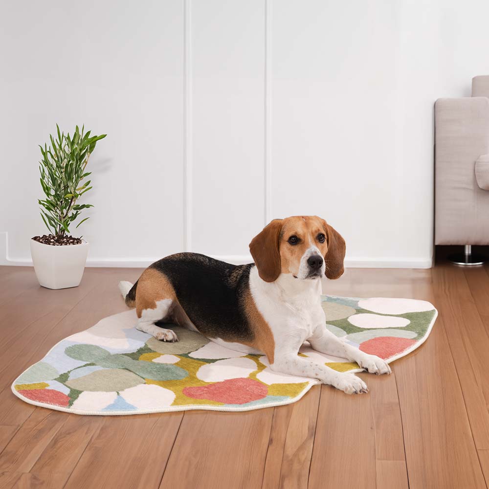 Greenery Forest Heterotype Plush Carpet Pet Mat Pet Rug - Holidayae