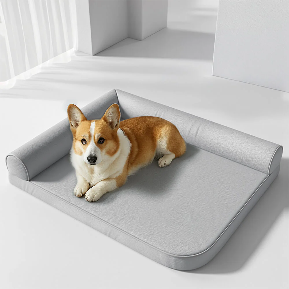 Orthopedic Scratch-Resistant Waterproof Tech Fabric Dog Bed - Holidayae