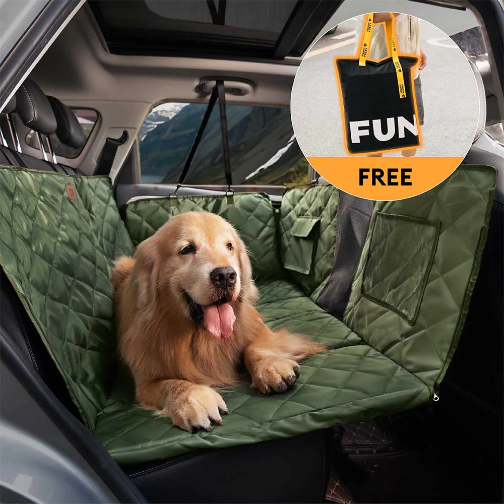 Mobile Bedroom Extra-Large Full Coverage Dog Back Seat Extender - Ideal for Travel & Camping - Holidayae