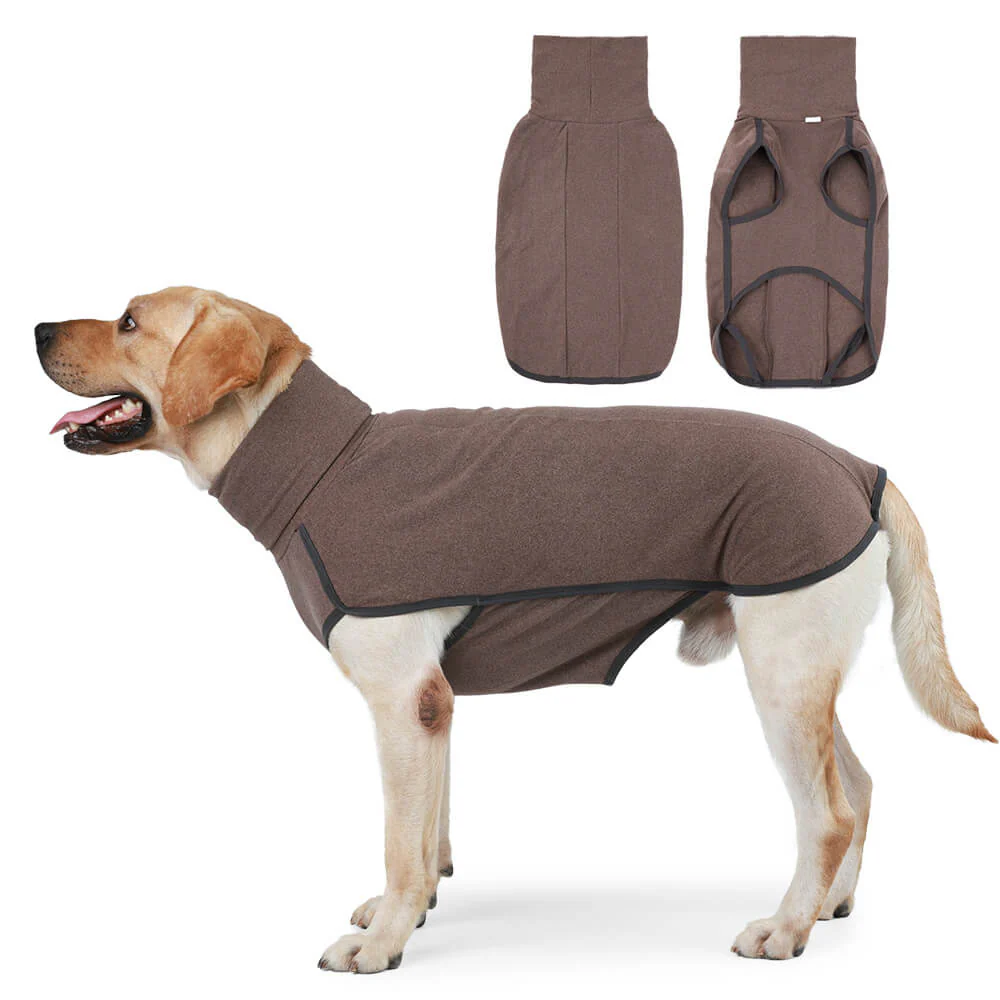 Windproof and Water-Resistant Dog Coat - Ideal for Large Dogs - Holidayae